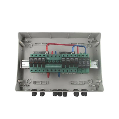 FV balík box s kombinačním zámkem DC FV slučovač box solární